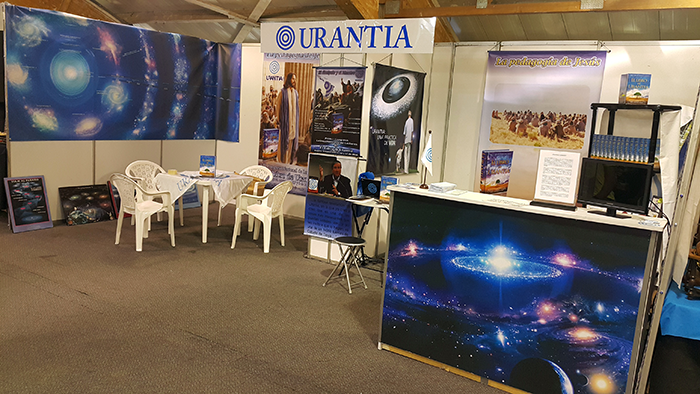 Urantia Book Stall at the 2016 International Book Fair in Bogotá, Colombia